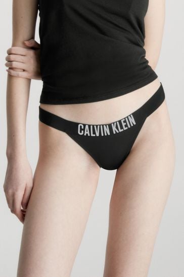 Calvin Klein Black Intense Power Brazilian Bikini Bottom