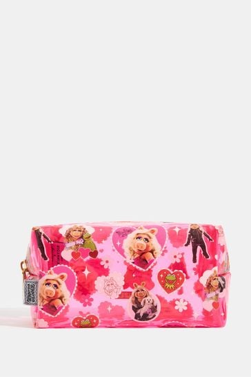 Skinnydip Pink Disney Miss Piggy Makeup Bag