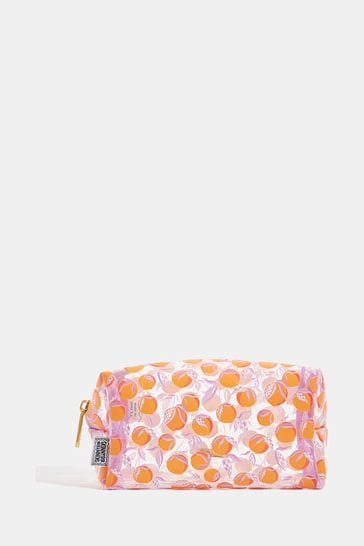 Skinnydip Orange Clementine Makeup Bag