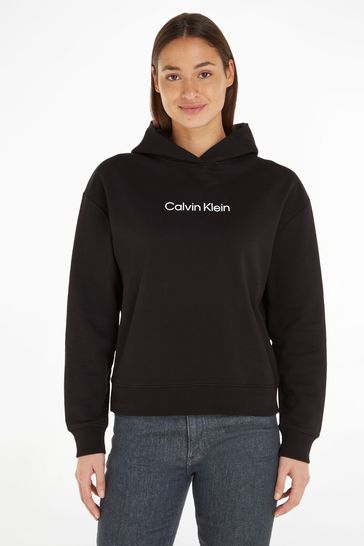 Calvin Klein Hero Logo Black Hoodie
