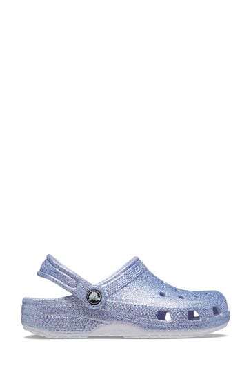 Buy Crocs Violet Purple Kids Classic Glitter Clogs from Next Egypt