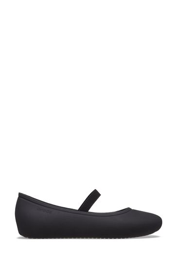 black mary jane crocs