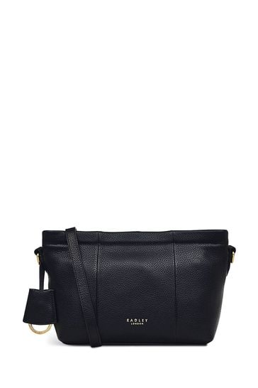 Buy Radley London Furze Lane Small Black Zip Top Cross Body Bag