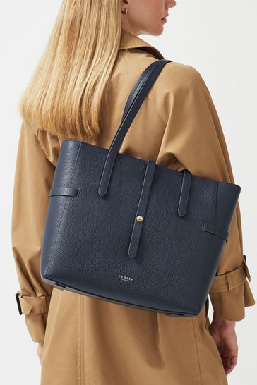 Buy Radley London Large Blue Abingdon Road Zip Top Shoulder Bag from Next Saudi Arabia