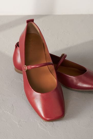 Red flat shoes uk on sale