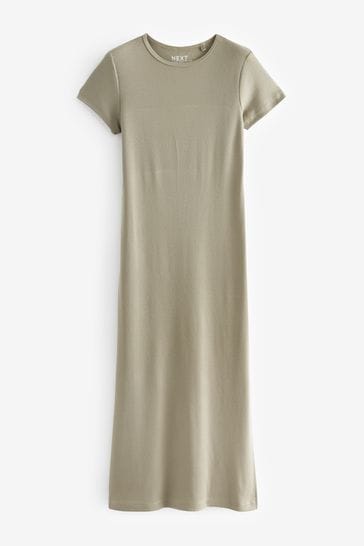 Maxi dress with t shirt outlet