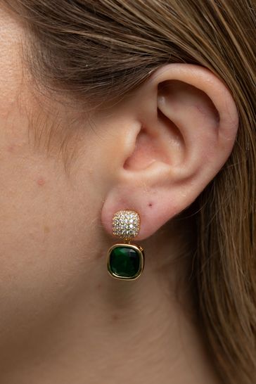 Emerald drop earrings australia new arrivals
