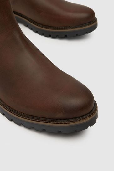 Buy Schuh Dawson Leather Chelsea Brown Boots from Next Canada