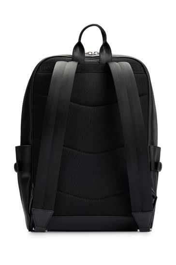 Buy BOSS Leather Structured Backpack from the Laura Ashley online shop