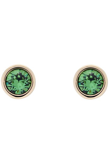 Ted Baker Gold Tone Sinaa: Crystal Stud Earrings