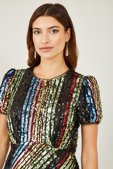 Yumi rainbow sales dress