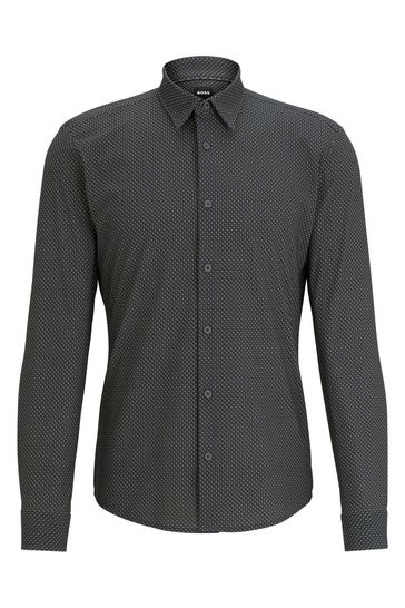 Buy BOSS Printed Slim Fit Shirt from Next Bahrain