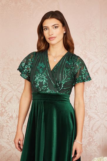 Yumi sale green dress