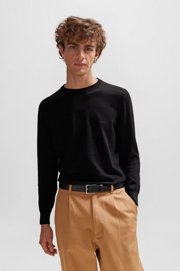 Boss black jumper store