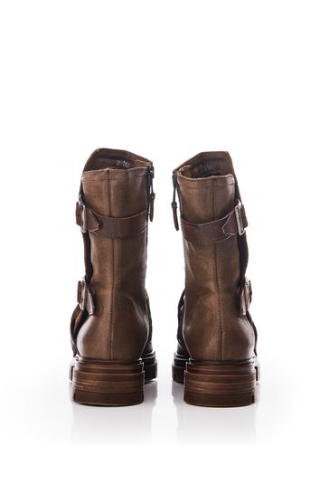 Moda in best sale pelle biker boots