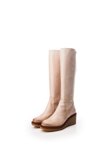Long zip boots hotsell