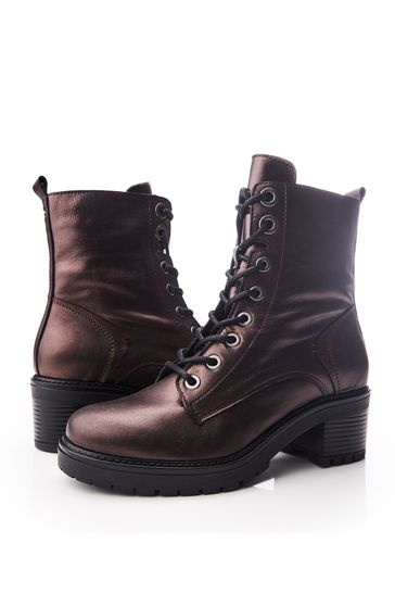 Moda pelle ankle boots discount