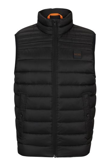 Buy BOSS Black Lightweight Padded Gilet With Water Repellent Finish from Next Bahrain