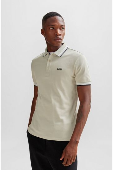 BOSS Natural Paddy Polo Shirt