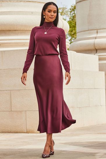 Gold roll neck jumper hotsell