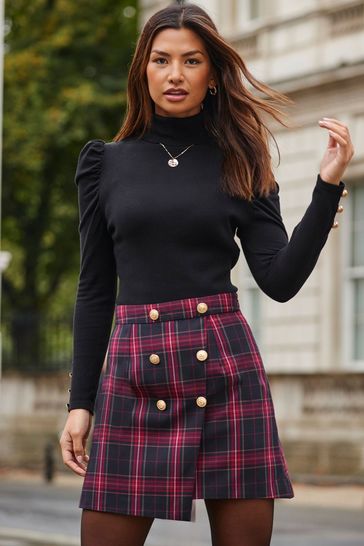 Checkered skirt on sale malaysia