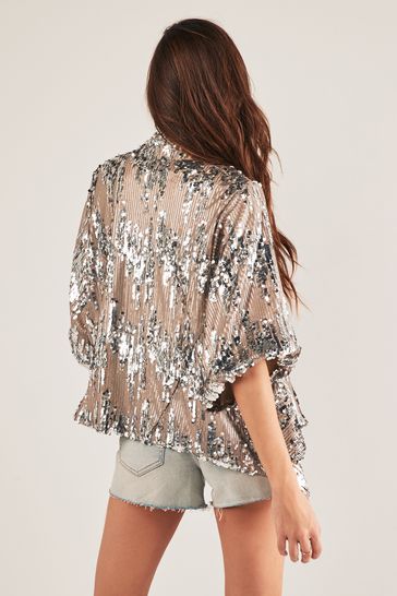 Lace cover up jacket clearance