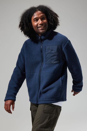 Mens blue berghaus jacket top