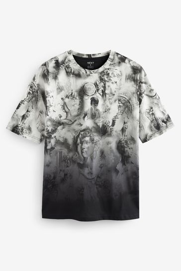 Buy Black White Camiseta deste ida de Next Espa a