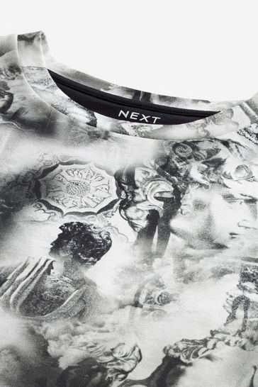 Black and white sales tie dye shirt