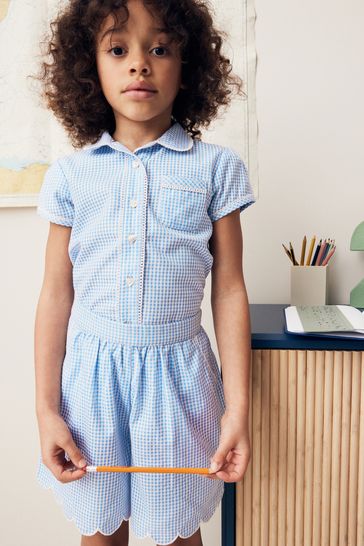 Blue dress shorts new arrivals
