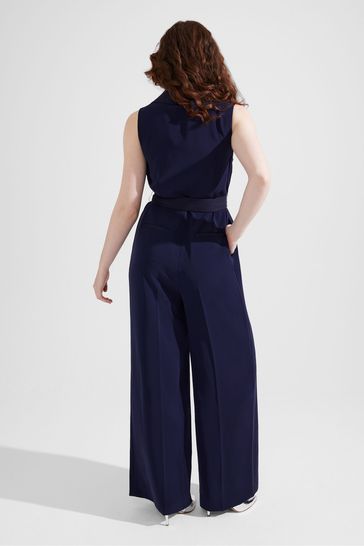 Hobbs navy jumpsuit sale