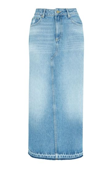 Velvet on sale jean skirt