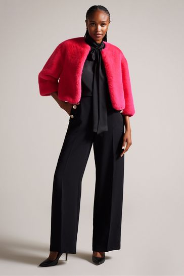 Ted baker pink outlet jacket