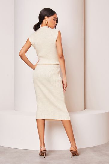 Midi cheap skirt ivory