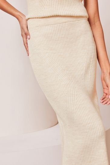 Midi skirt ivory outlet