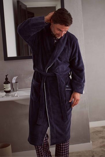 Next fleece hot sale dressing gown