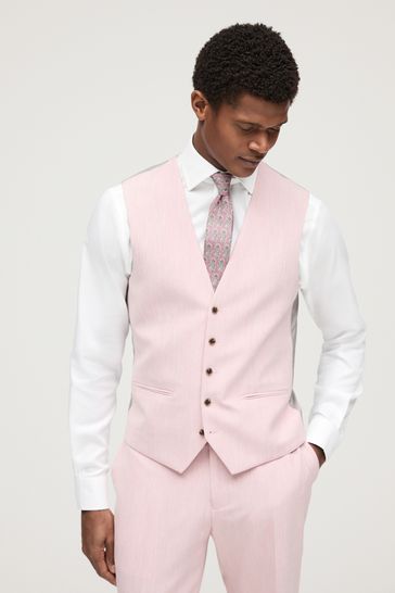 Pink Motionflex Stretch Waistcoat