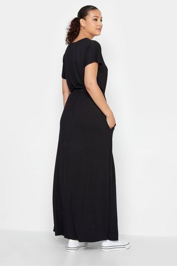 Long Tall Sally Black Tie Waist Maxi Dress
