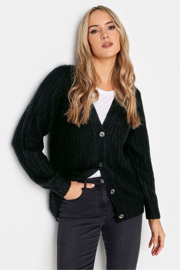 Tall black best sale cardigan