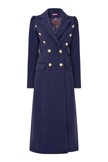 Next navy outlet military coat