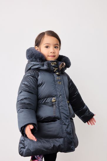 Ted baker navy parka shop