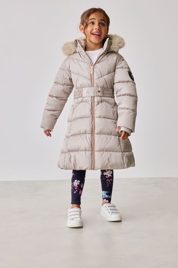 Ted baker girls navy coat online