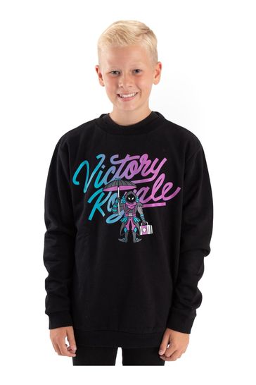 Vanilla Underground Black Boys Victory Royale Sweatshirt