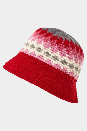Buy Joe Browns Pink Warm And Cosy Wool Cloche Hat from Next Ireland