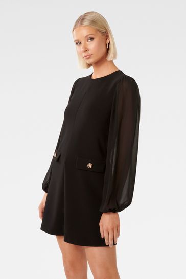 Forever new multi sheer dress 2025