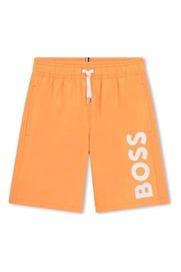 BOSS Orange Logo Swim Shorts