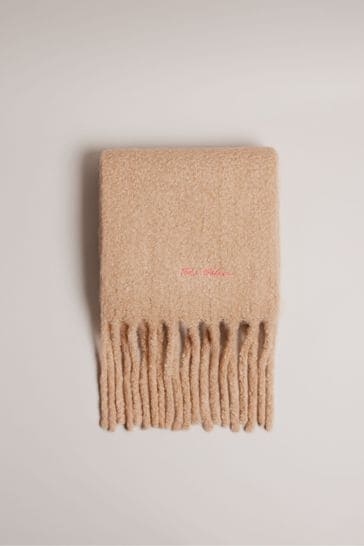 Buy Ted Baker Black Skinny Woven Scarf from Next Luxembourg
