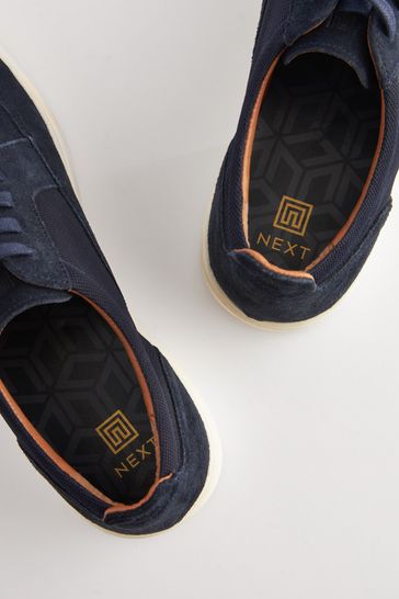 Buy Navy Blue Suede Cupsole Casual Shoes from Next Ireland