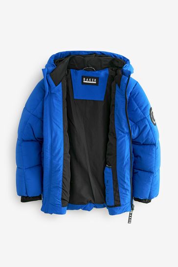 Buy Baker by Ted Baker Blue Shower Resistant Short Padded Coat from Next Egypt