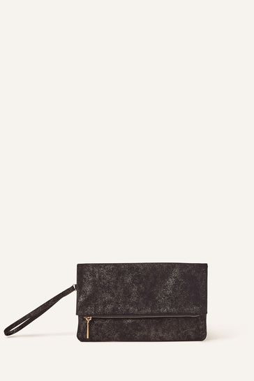 Accessorize hot sale black clutch